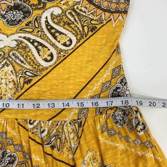 Soft Surroundings Paisley Boho Cotton Sleeveless Dress Medium - Picture 11 of 14